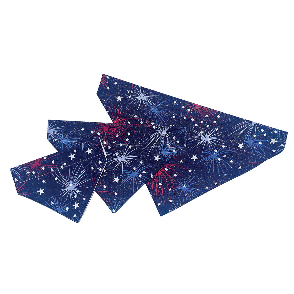 4th of July Firework Dog Bandana