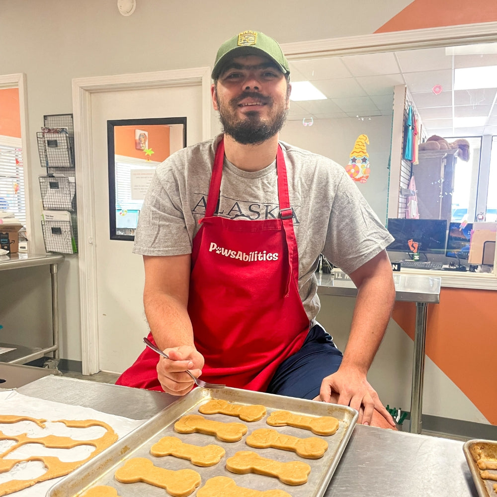 Custom Holiday Jumbo Dog Cookie