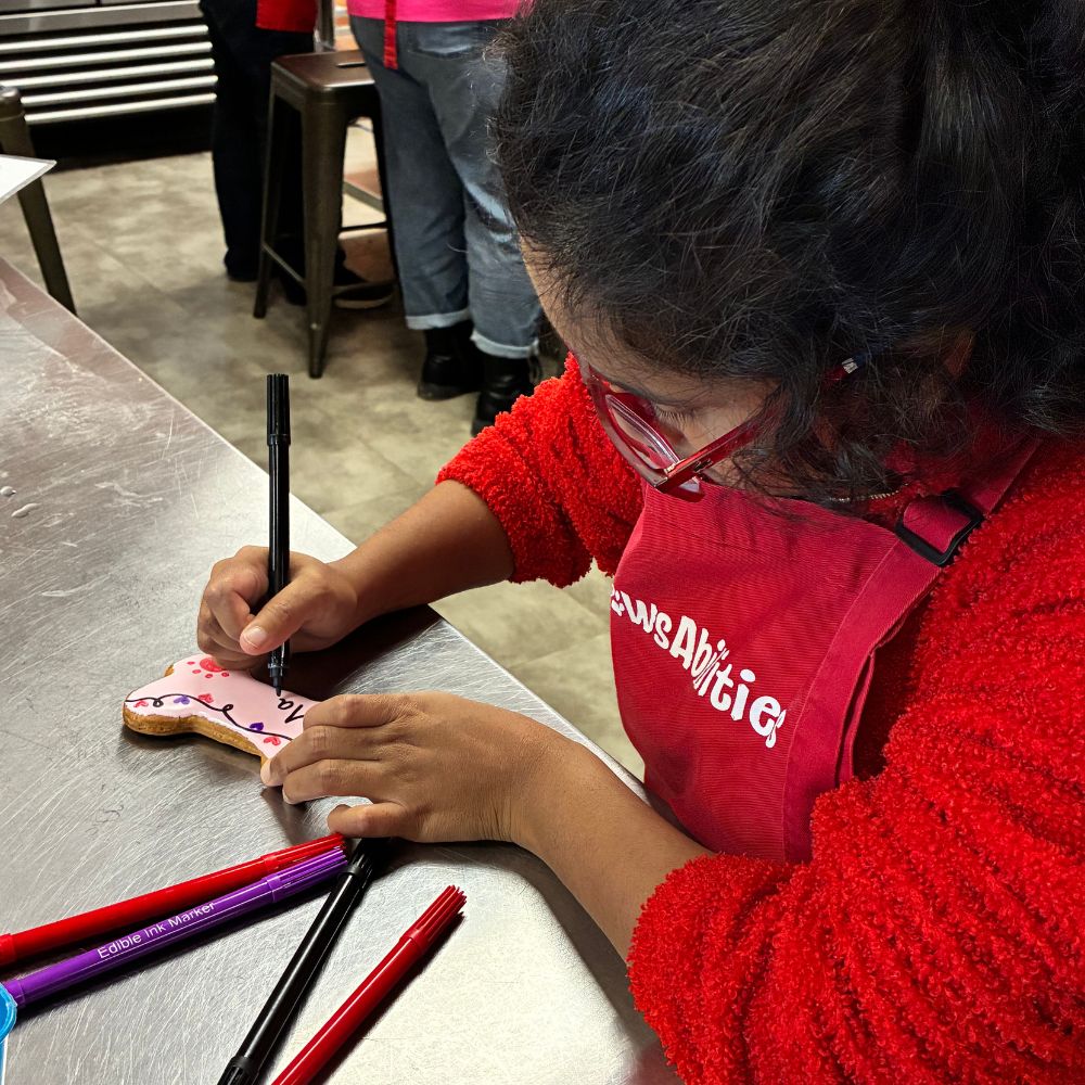 Custom Holiday Jumbo Dog Cookie