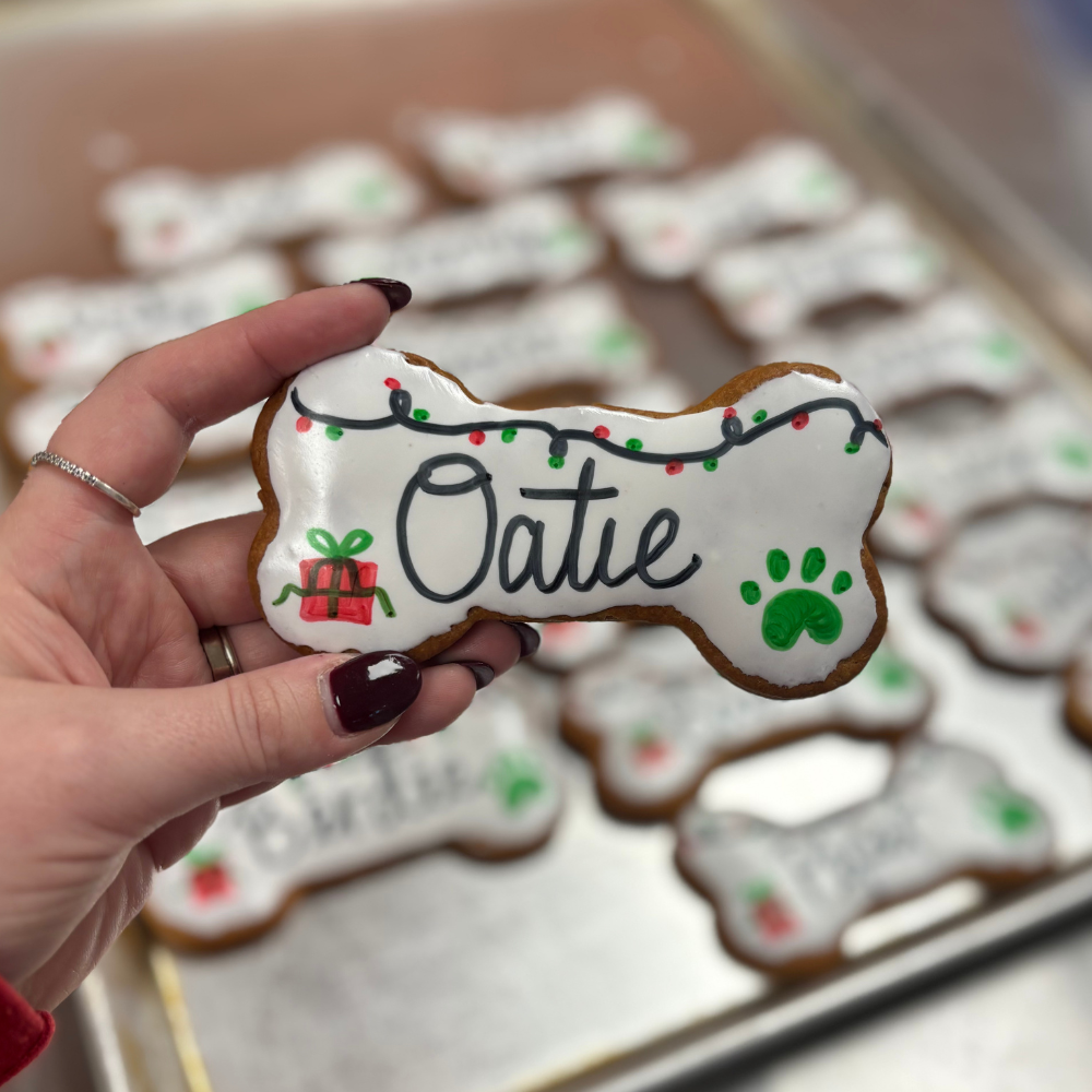 Custom Personalized Jumbo Dog Cookie