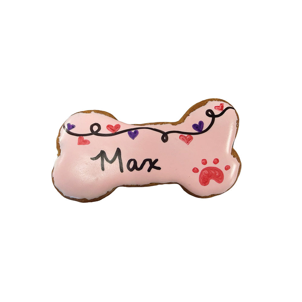 Custom Holiday Jumbo Dog Cookie