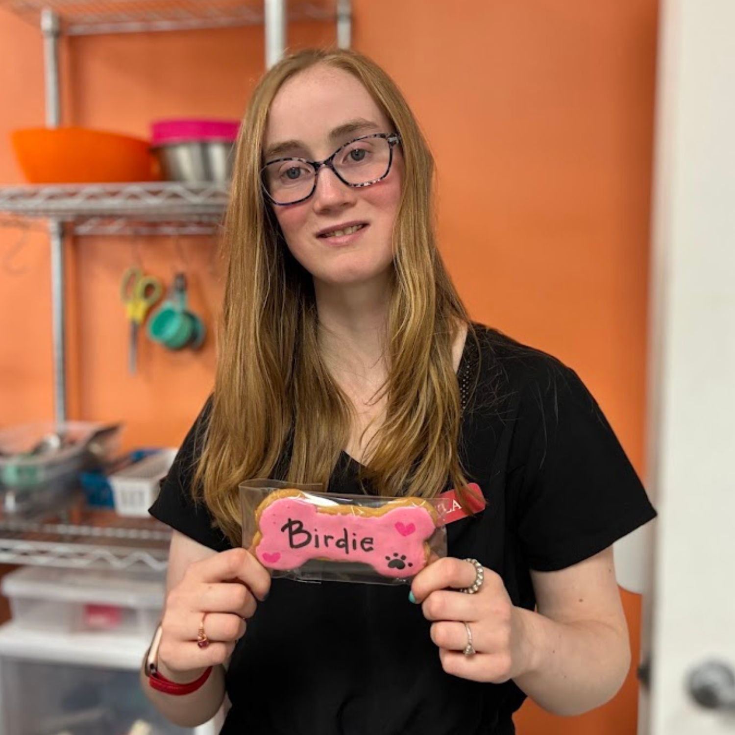 Custom Personalized Jumbo Dog Cookie