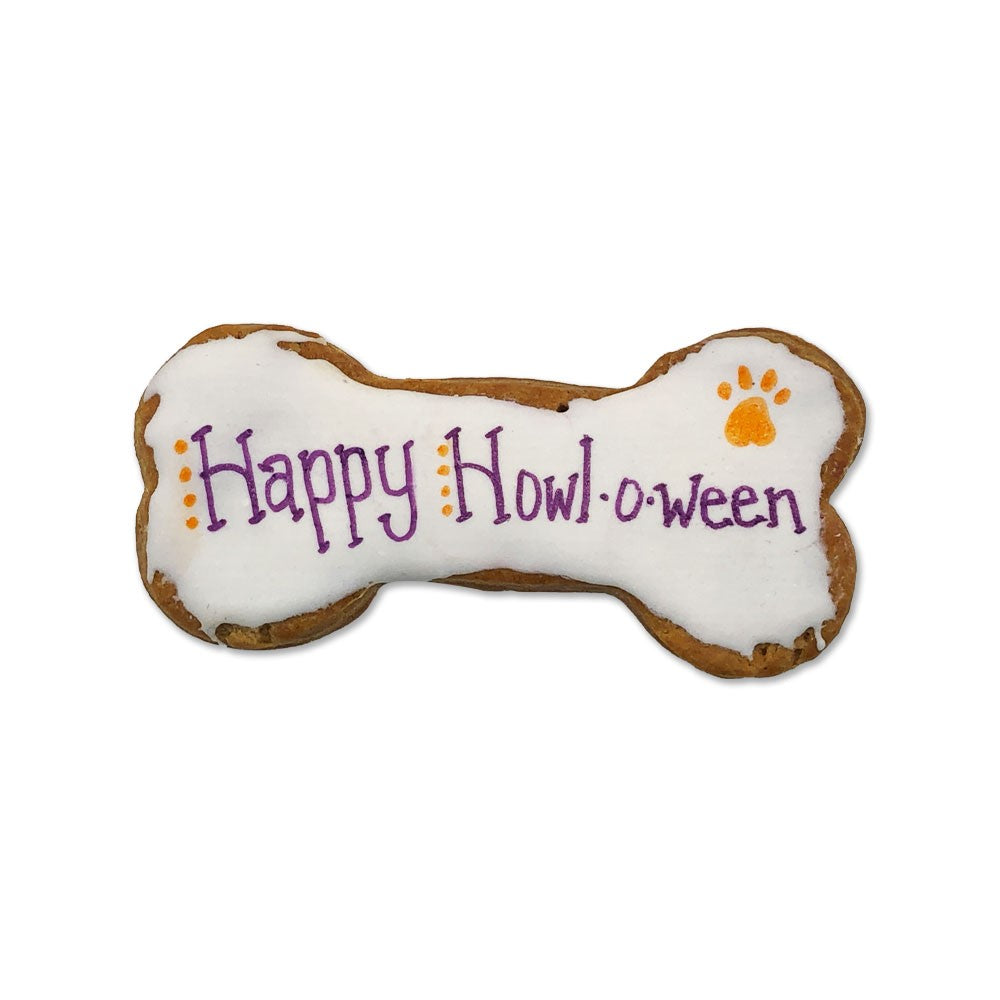 Happy Howloween Jumbo Dog Cookie