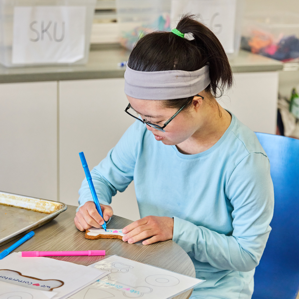 Custom Personalized Jumbo Dog Cookie