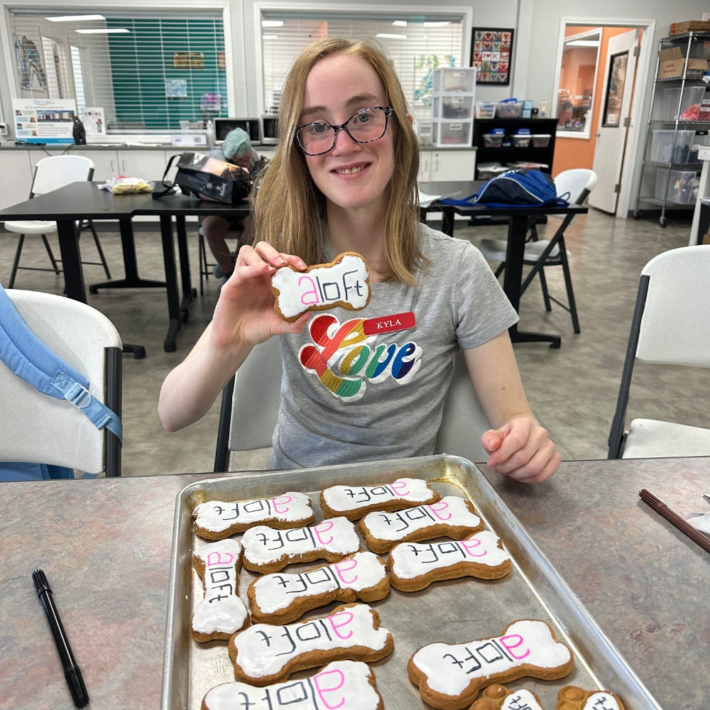 Custom Personalized Jumbo Dog Cookie