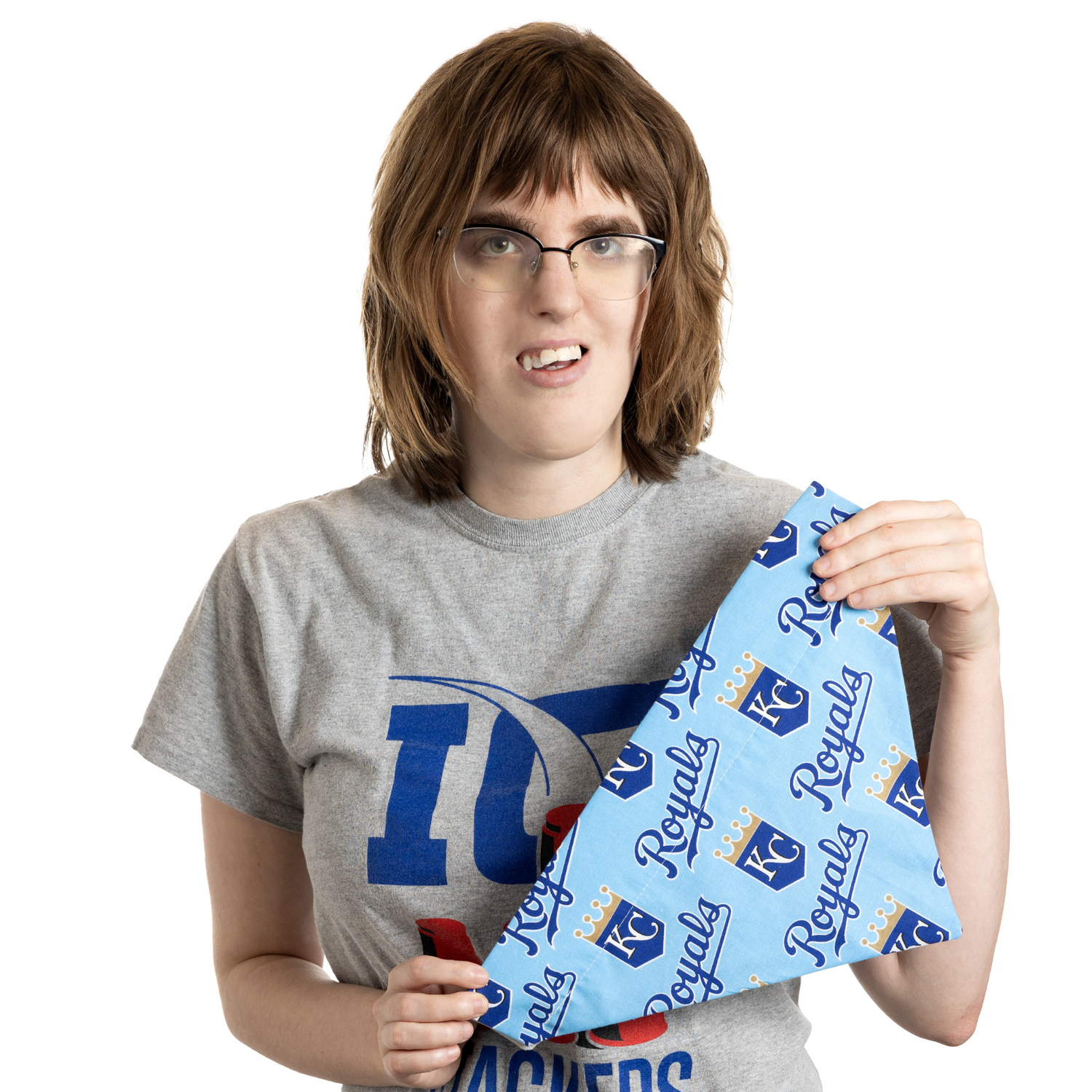 Light Blue Kansas City Royals Dog Bandana