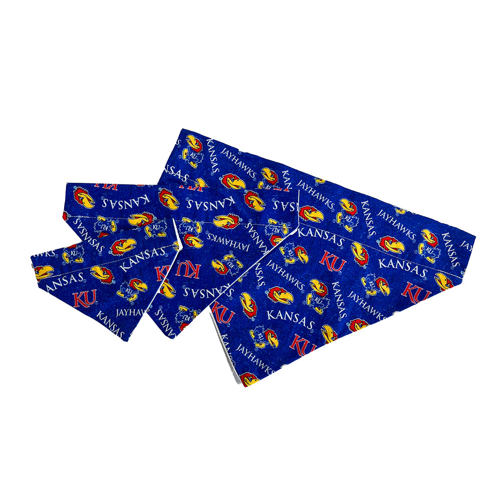 University of Kansas Blue Jayhawk Dog Bandana