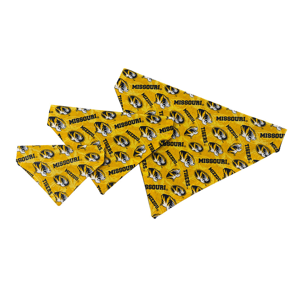 University Of Missouri Tigers Dog Bandana