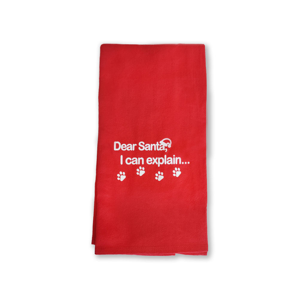 Dear Santa Tea Towel