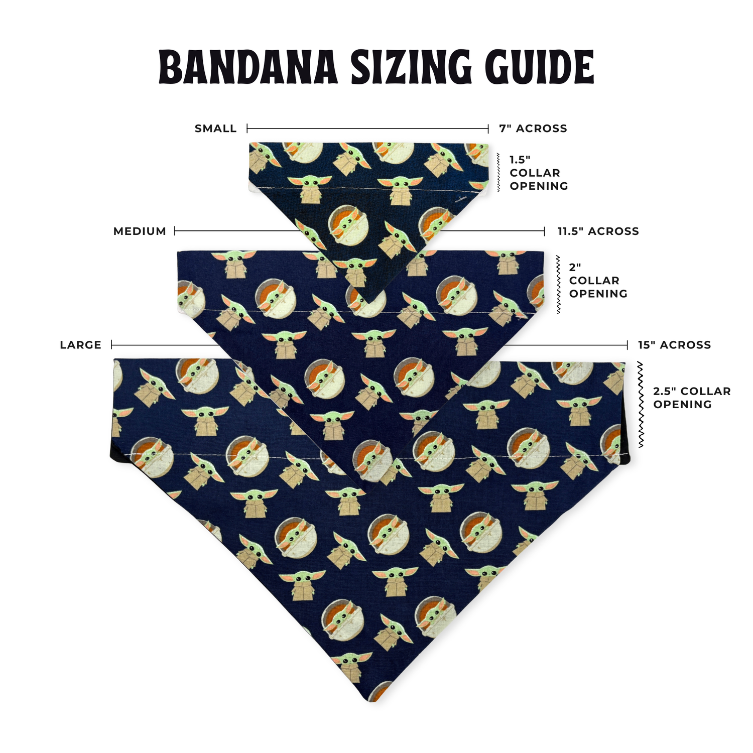Star Wars The Child Dog Bandana
