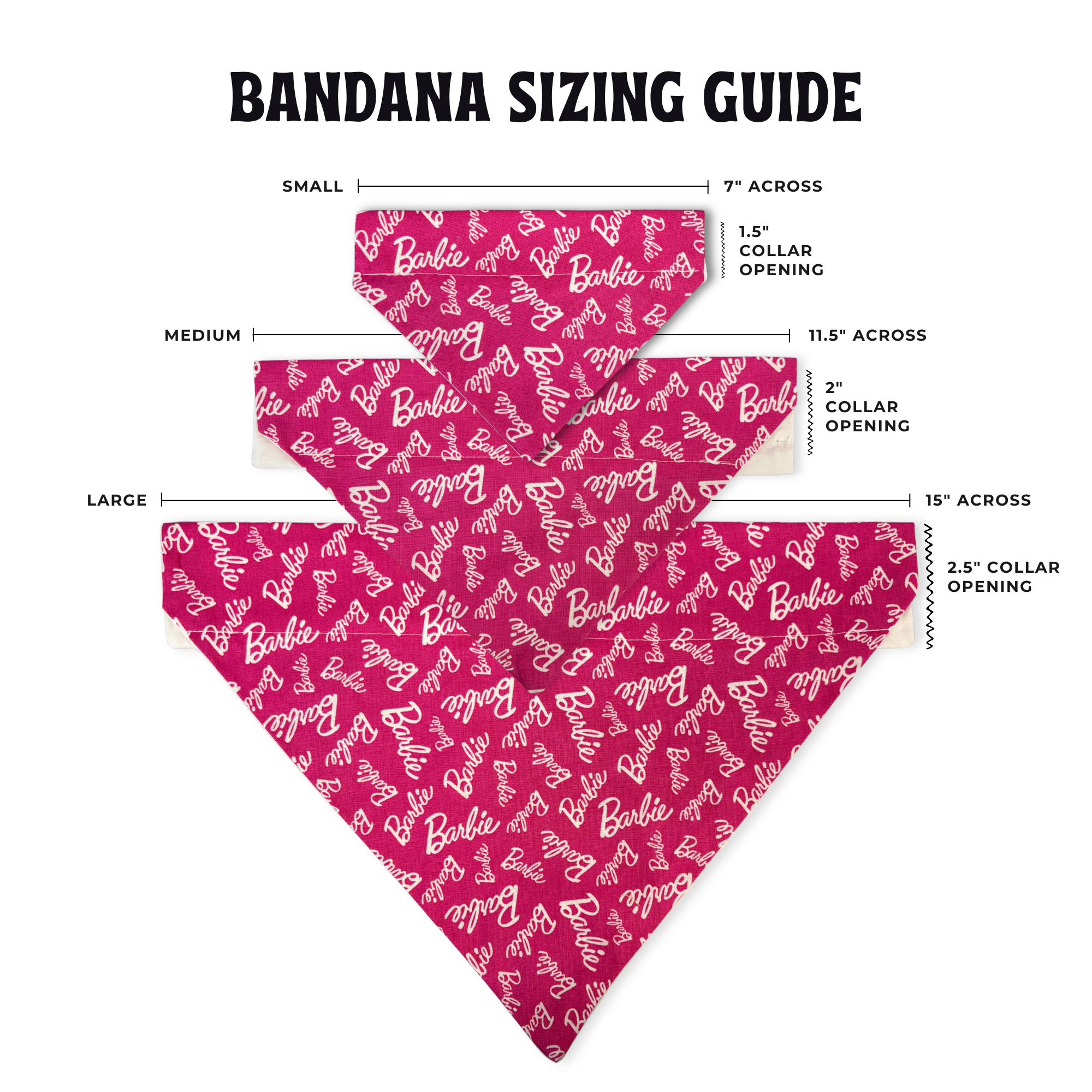 Barbie Dog Bandana