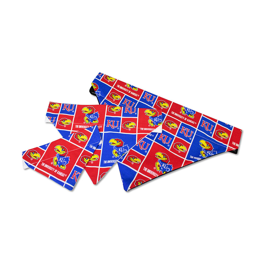 University Of Kansas Jayhawks Dog Bandana