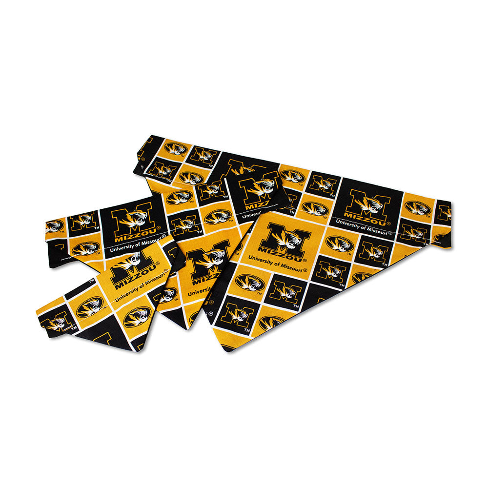 University Of Missouri Tigers Dog Bandana