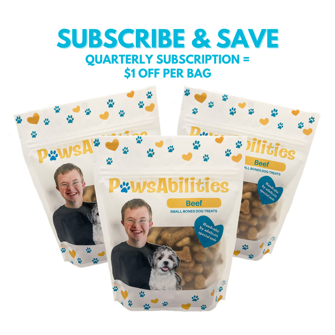 Quarterly Subscription Beef Dog Treats