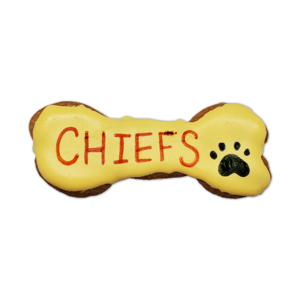 Kansas City Chiefs KC Pup Jumbo Dog Cookie