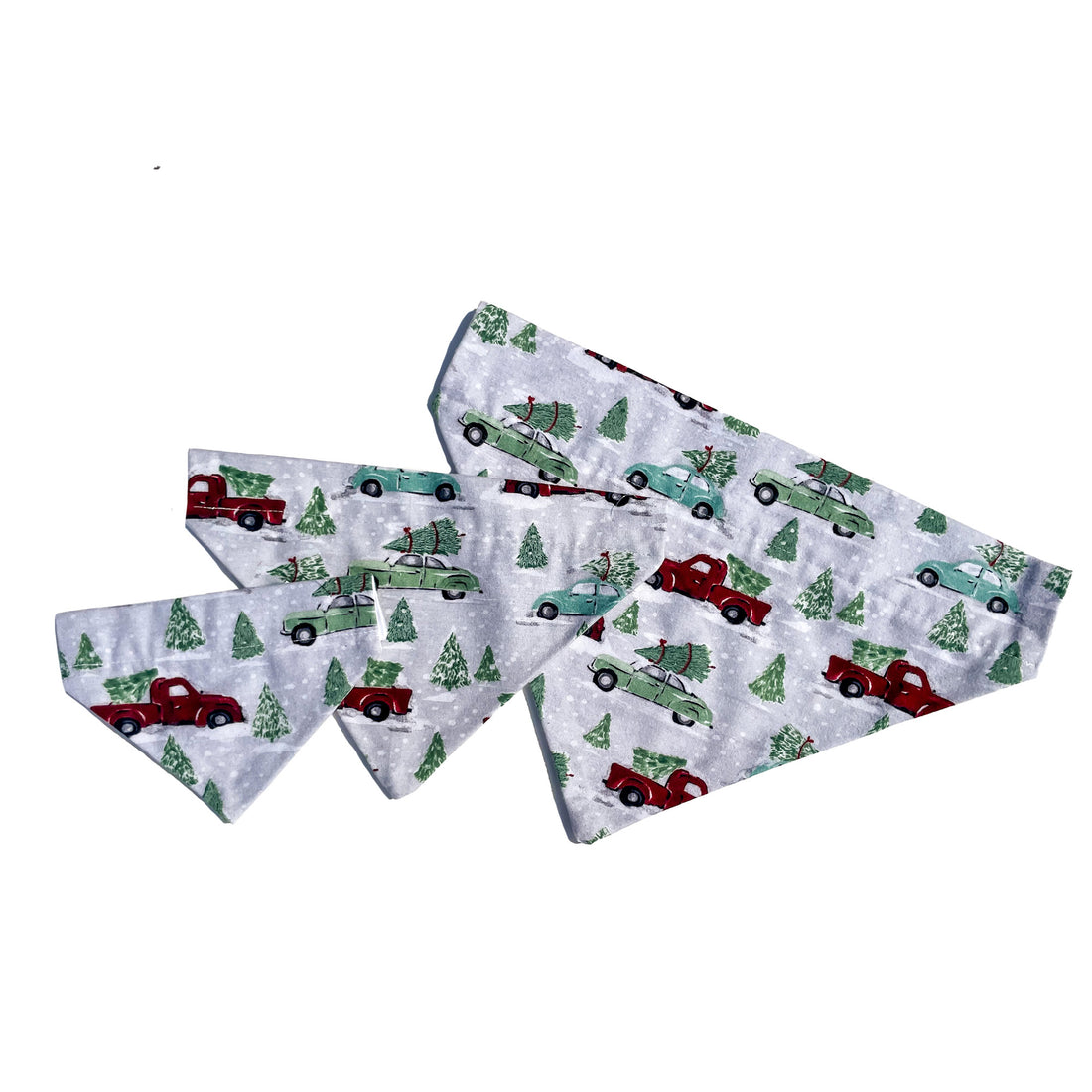 Christmas Trucks Dog Bandana