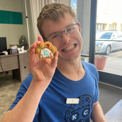 Kansas City Royals Dog Cookies