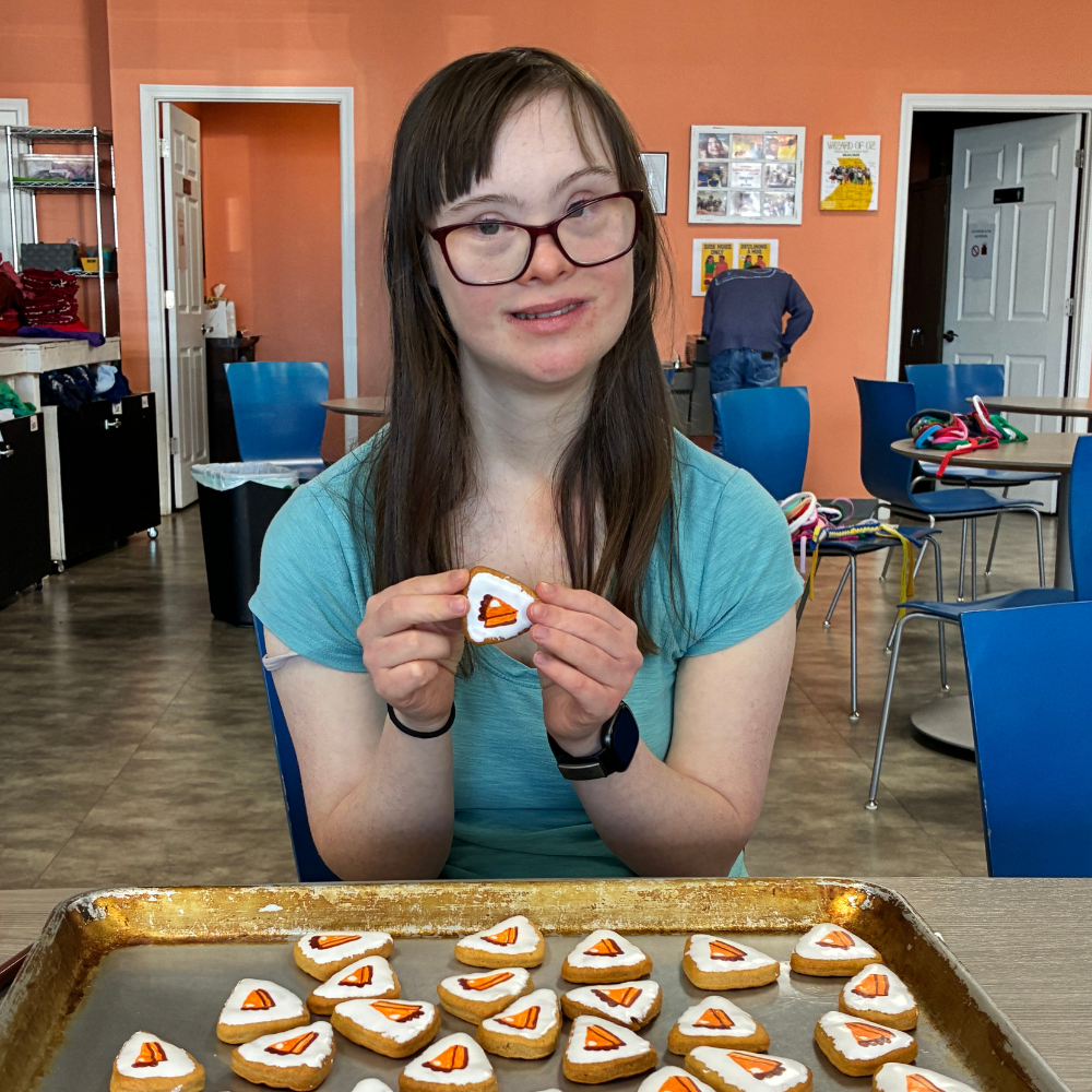 Pumpkin Pie Dog Cookies