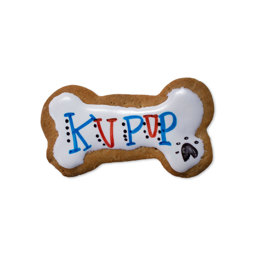 Kansas University KU Pup Jumbo Dog Cookie