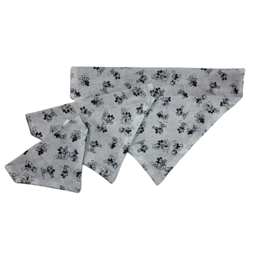 Mickey and Minnie Music Dog Bandana