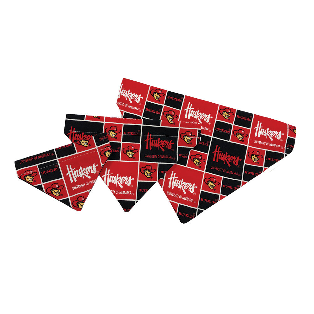 University Of Nebraska Huskers Dog Bandana