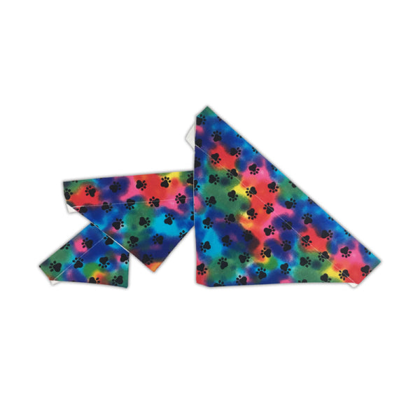 Colorful Paws Dog Bandana