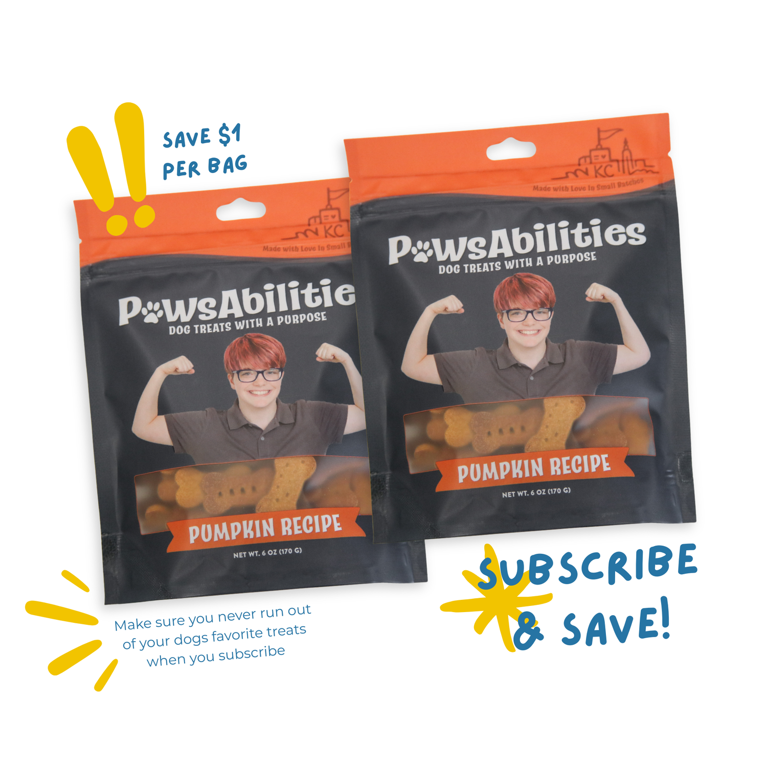Pumpkin Dog Treat