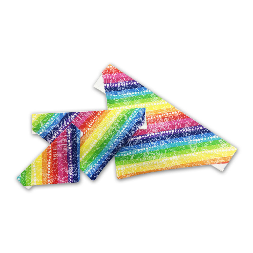 Rainbow Stripe Dog Bandana