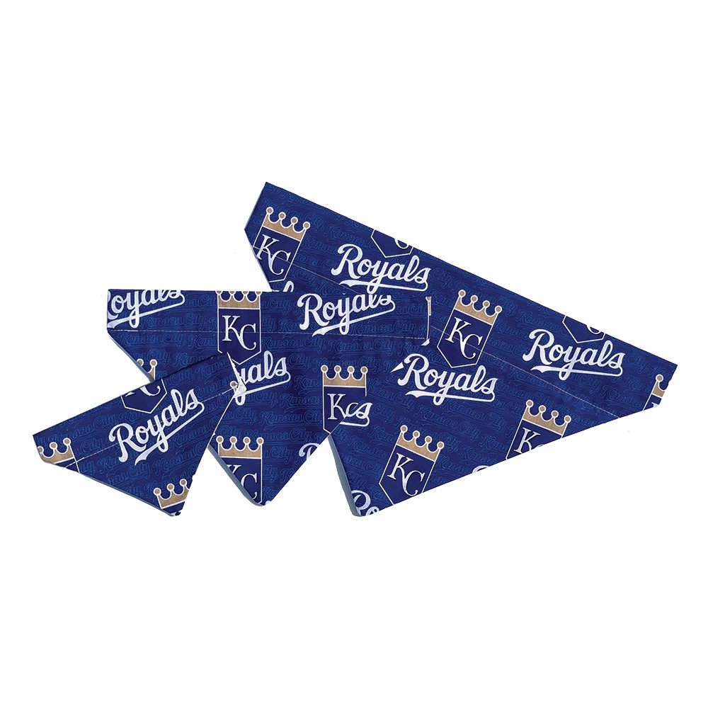 Dark Blue Kansas City Royals Dog Bandana