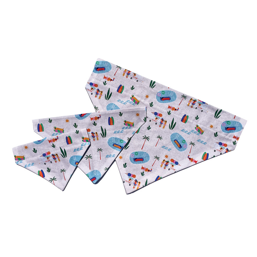 Dog Summer Fun Dog Bandana