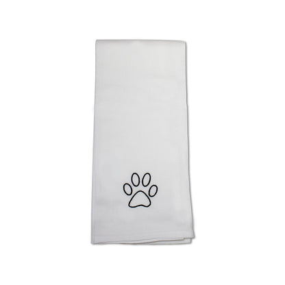 Paw Print Tea Towel