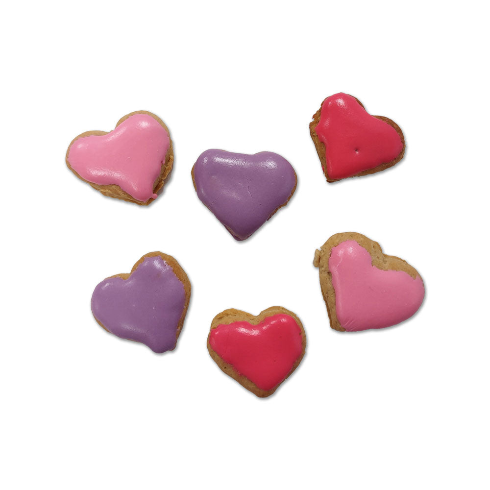 Summer Heart Dog Cookies
