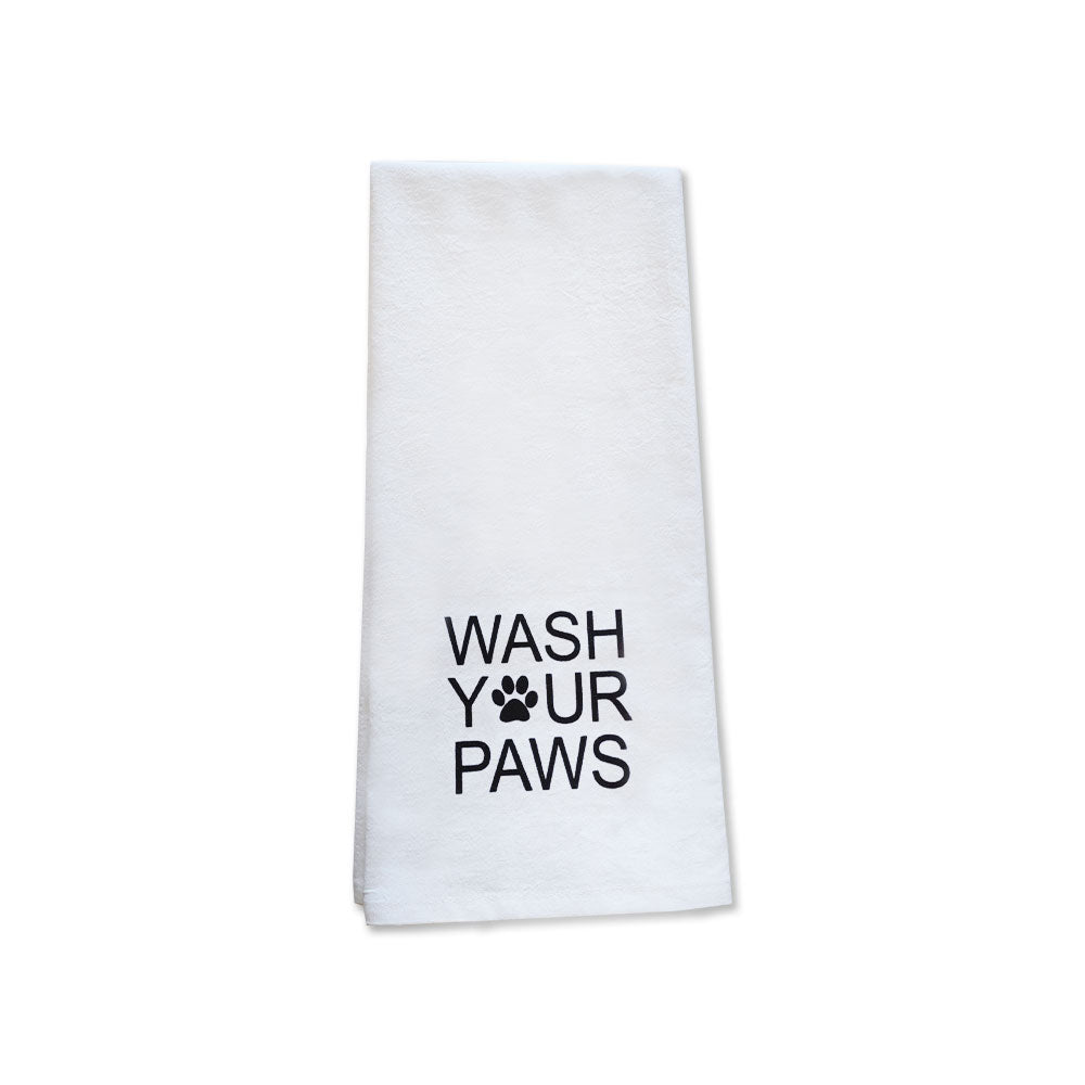 Wash Your Paws Tea Towel