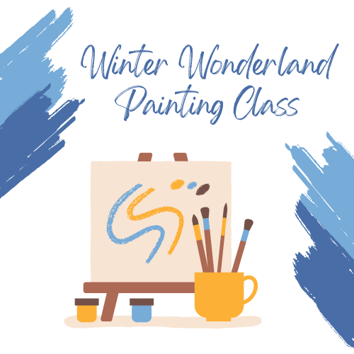 Winter Wonderland Painting Class