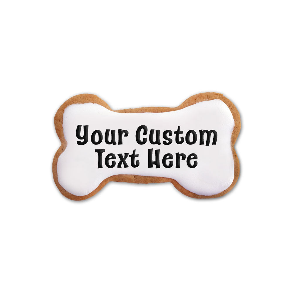 Custom Personalized Jumbo Dog Cookie