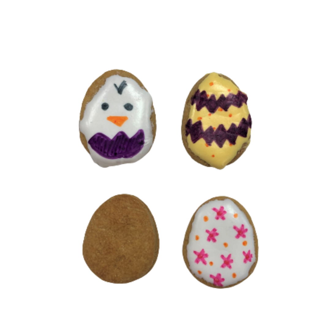 Easter Egg Dog Cookies