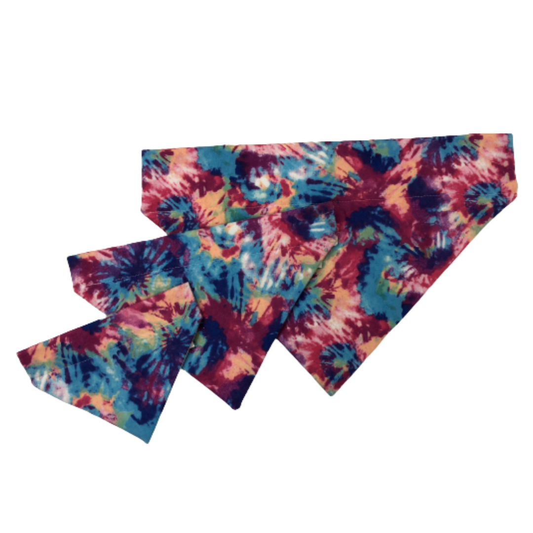 Tie Dye Dog Bandana